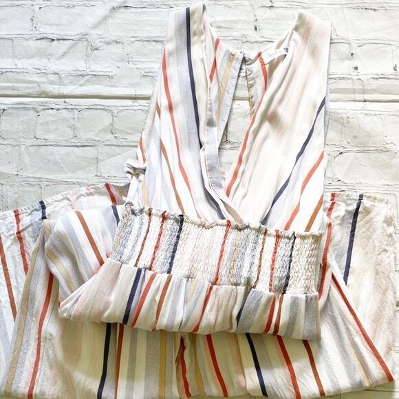 ILLA ILLA Pants - ILLA Illa Colorful Striped Jumpsuit